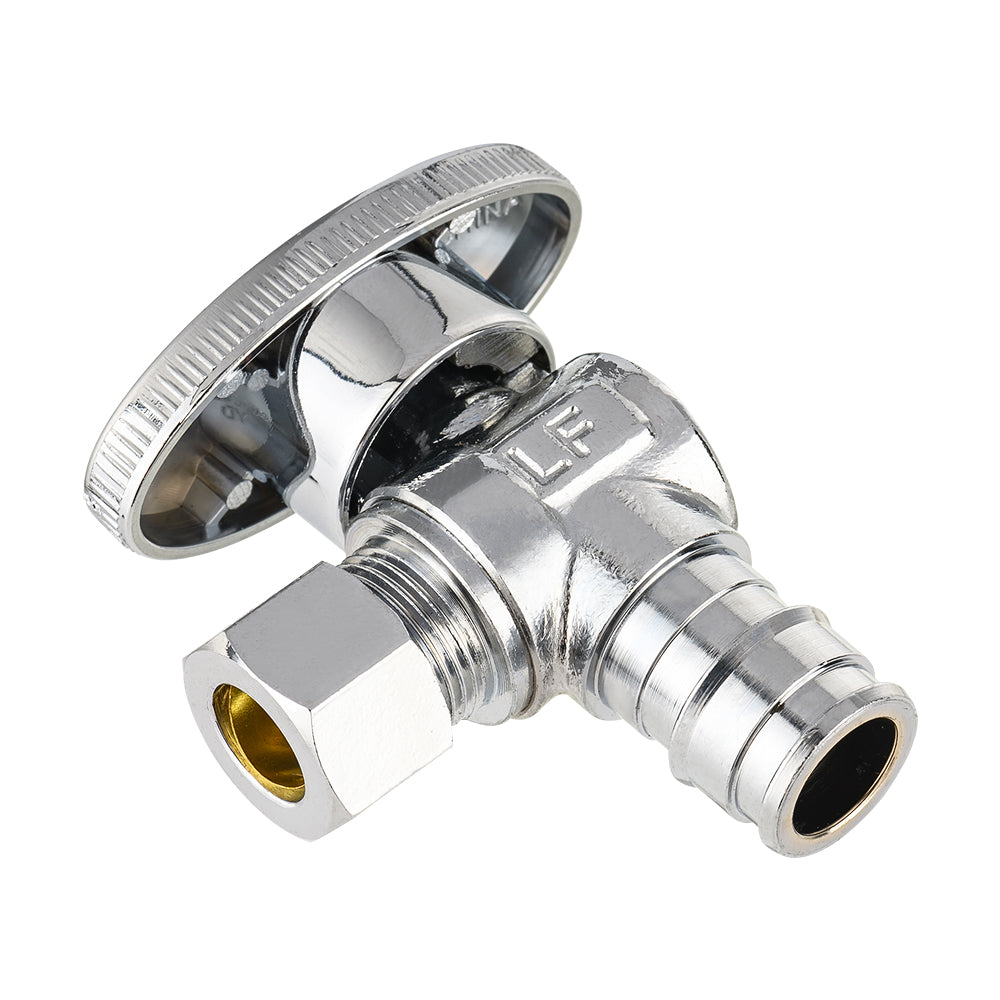 1 2 pex expansion x 3 8 od compr stop valve 1 4 turn lead free 3