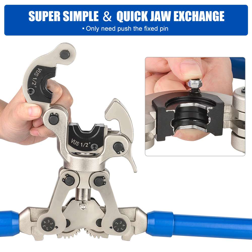 efield press crimping tool, with 1/2