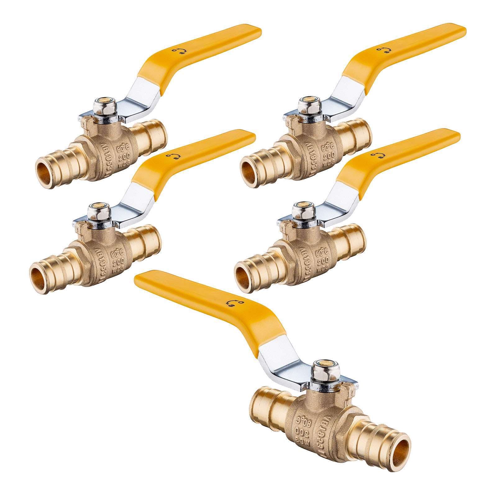 pex expansion ball valve lead free 8