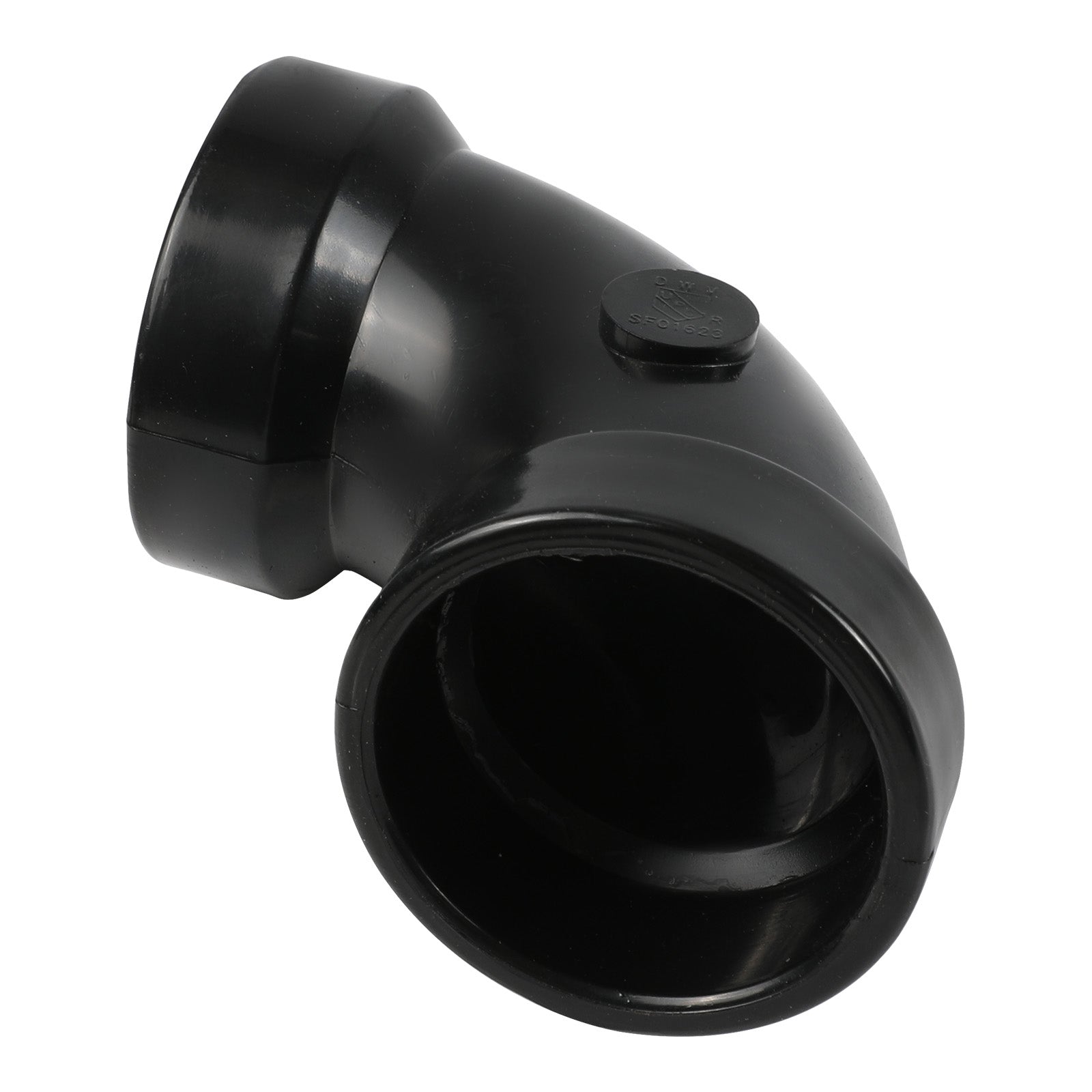 1-1/2 in. abs dwv 90-degree hub x hub elbow fittings (1/4 bend)