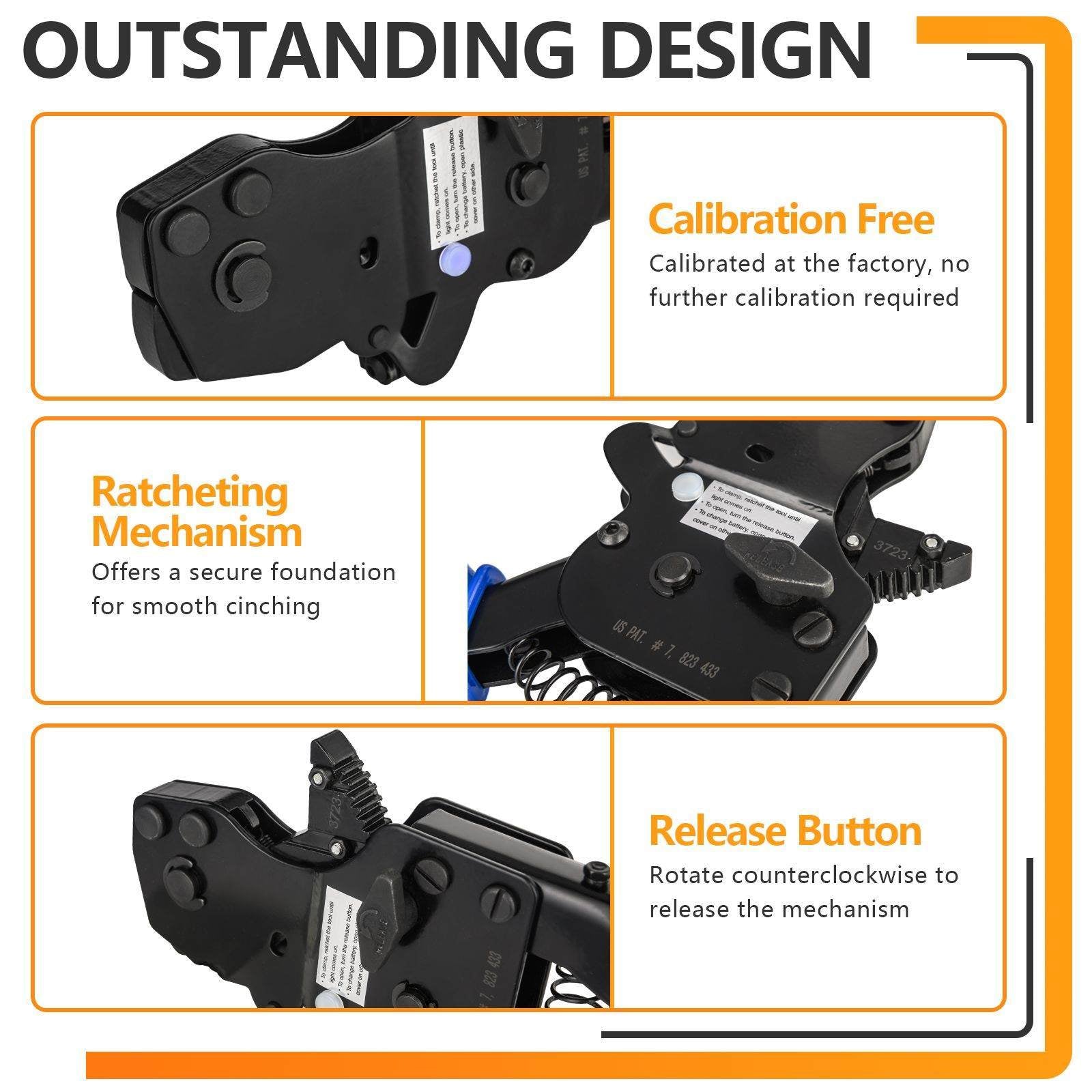 efield pex ratchet, pex clamp pinch tool 5