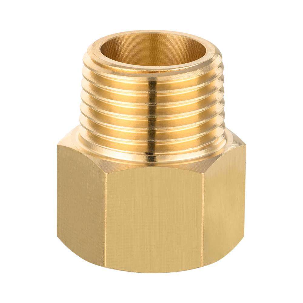 mnpt x fnpt brass reducing connector 16