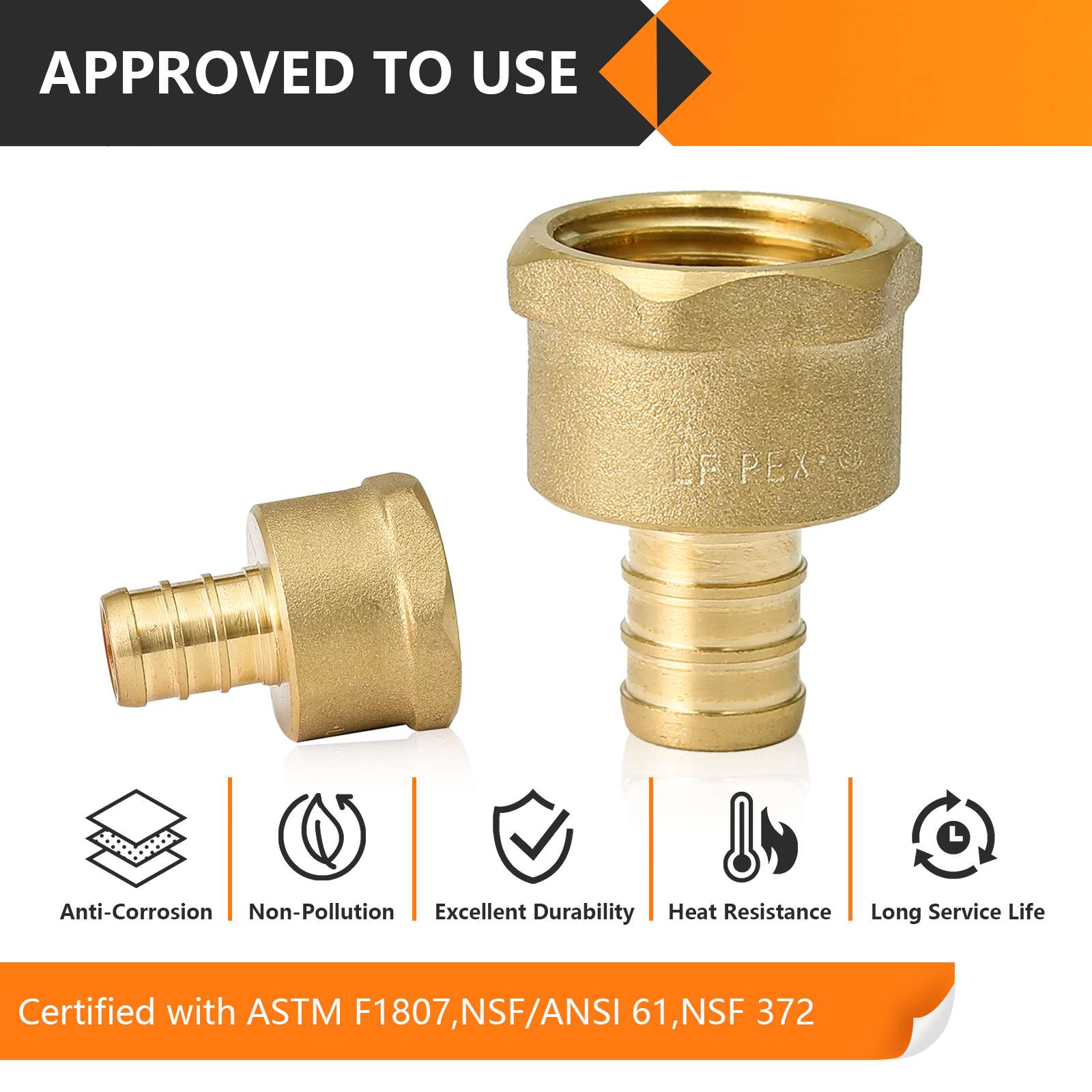 30 pcs pex-b crimp 1