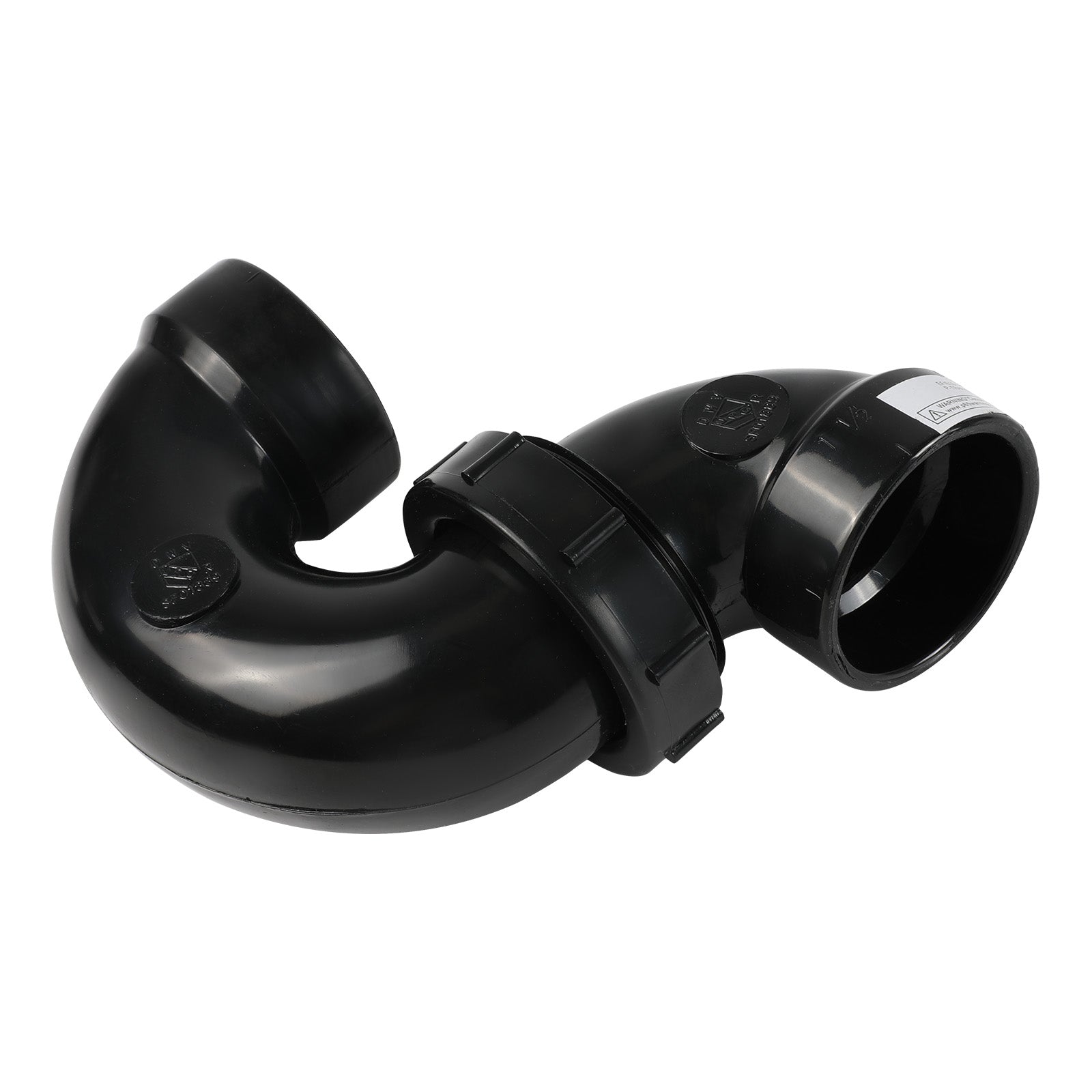 H x SJ ABS P-Trap with Union Joint - Pick Size to Add