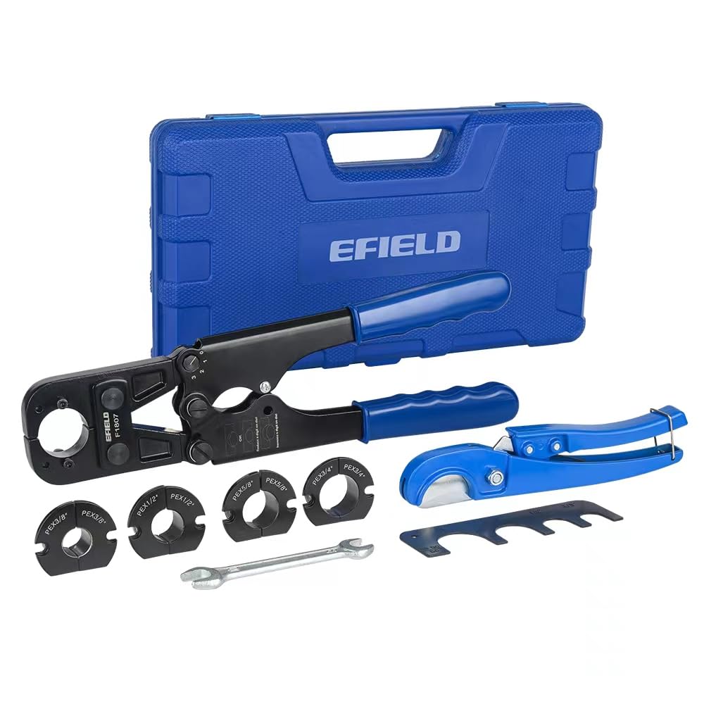 pex crimping tool kit: 3/8