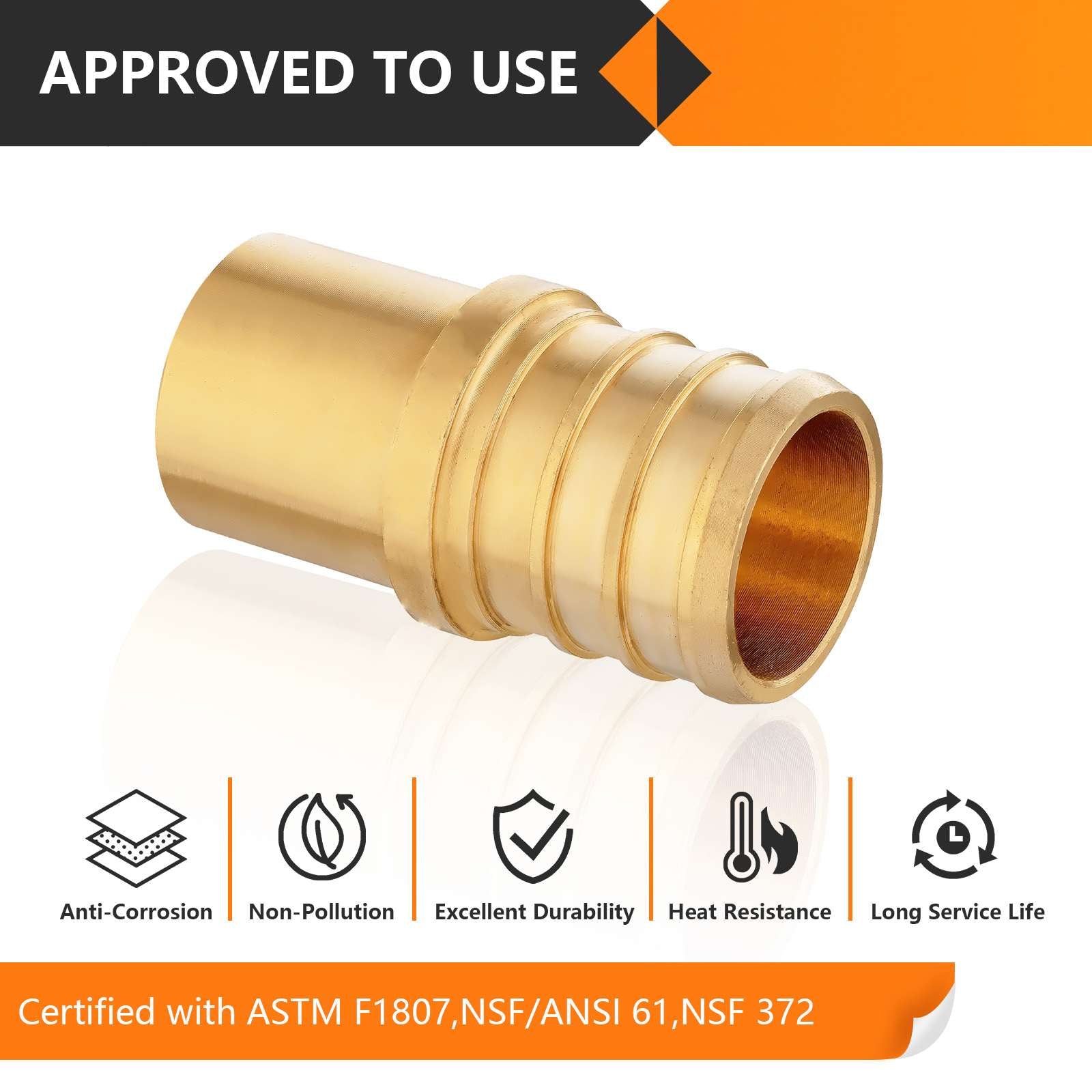 30 pcs pex-b crimp 1