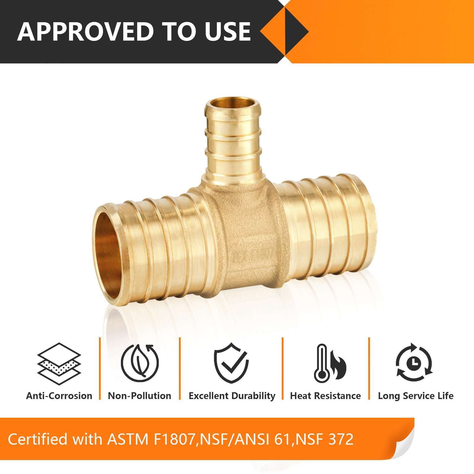 30 pcs pex-b crimp 1