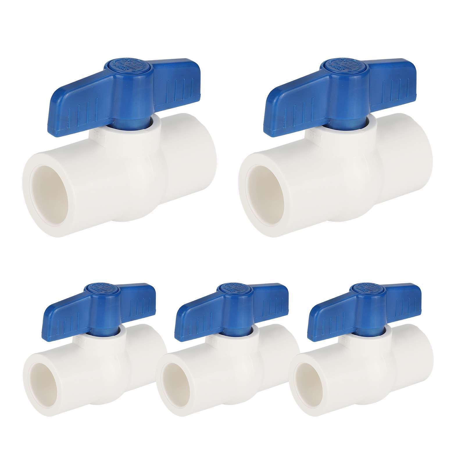 pvc ball valve solvent weld sch 40 8