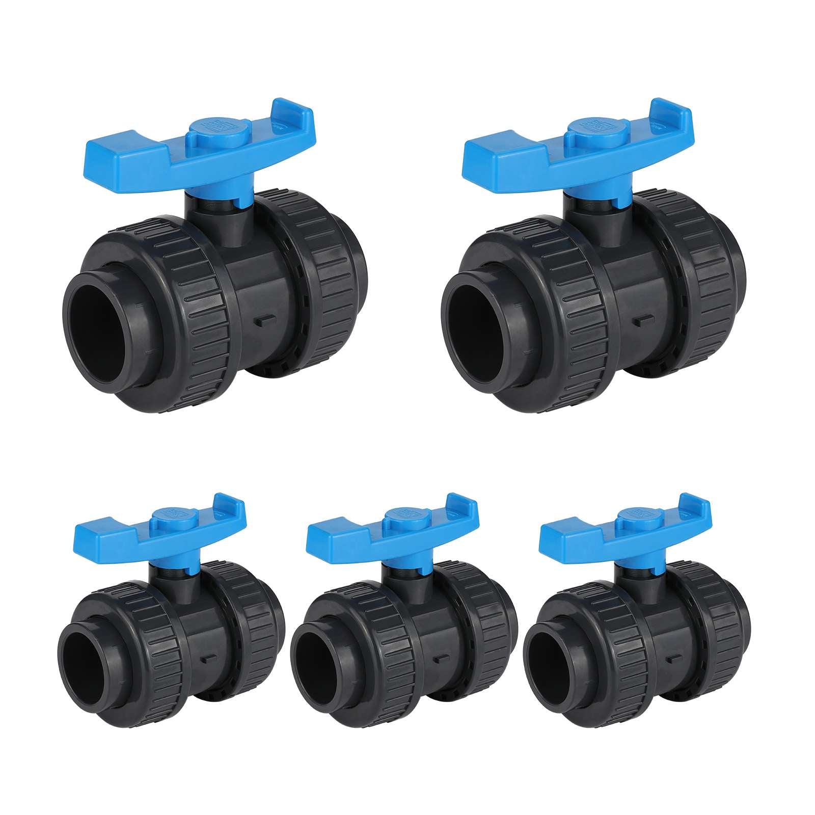 pvc true union ball valve sch 40 80 8