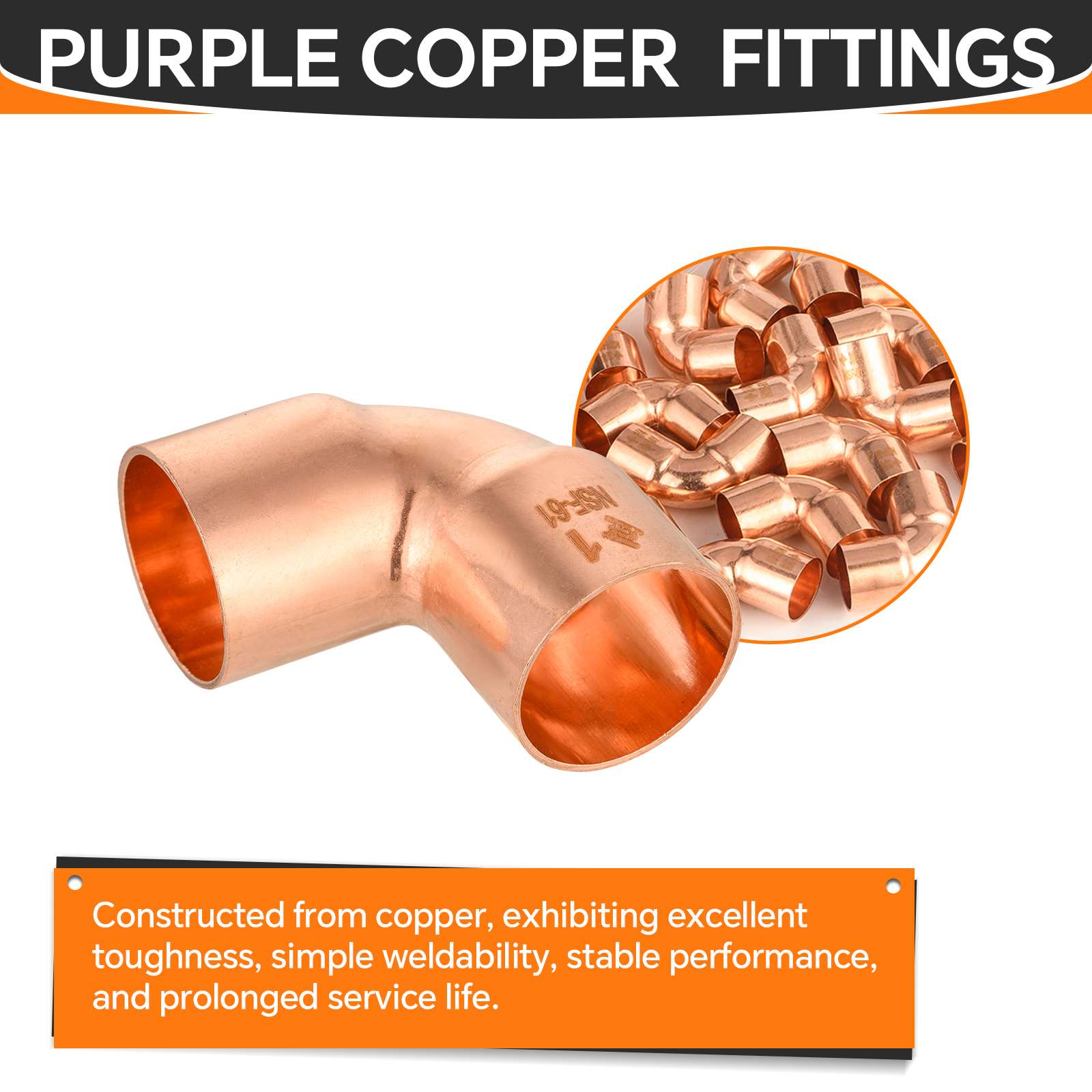 90 short radius copper elbow 4