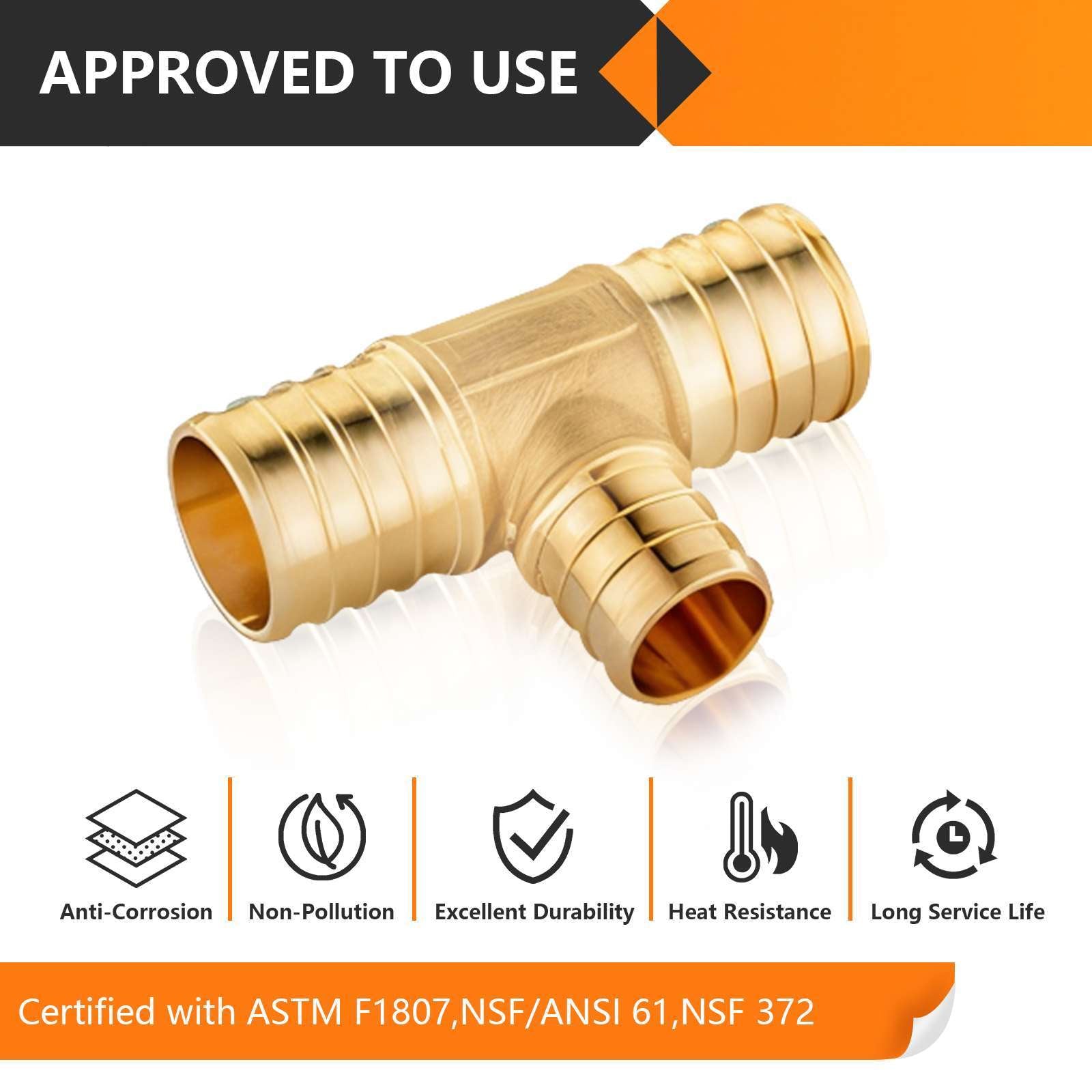 30 pcs pex-b crimp 1