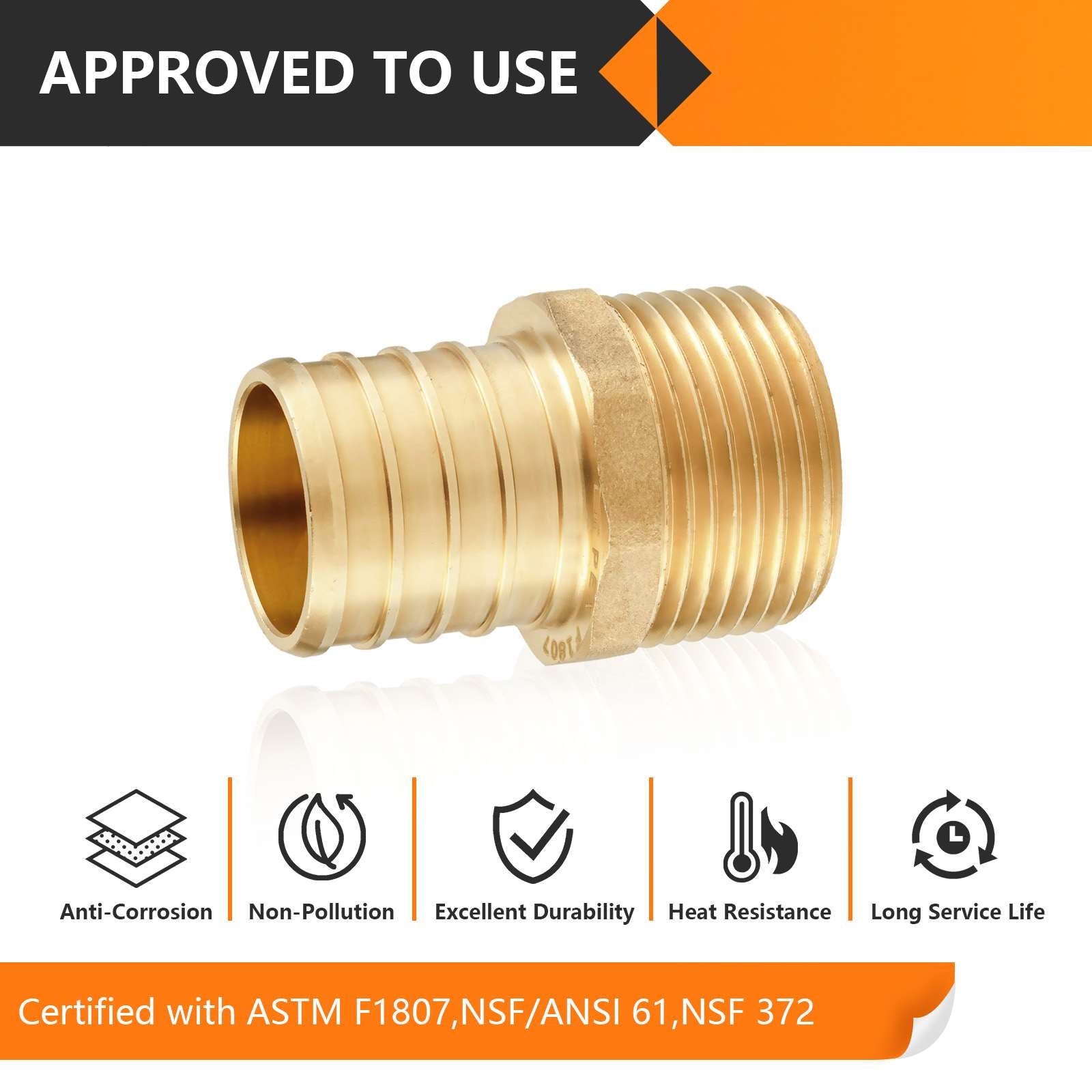 pex-b crimp 3/4