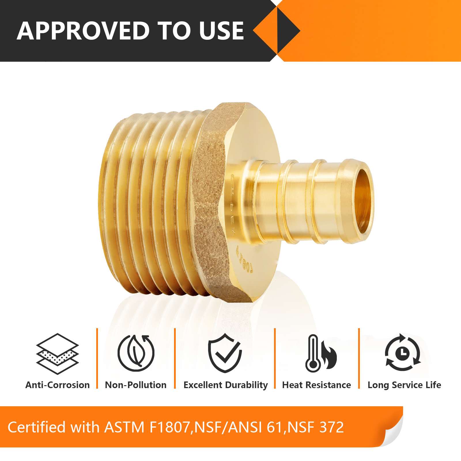 30 pcs pex-b crimp 3/4