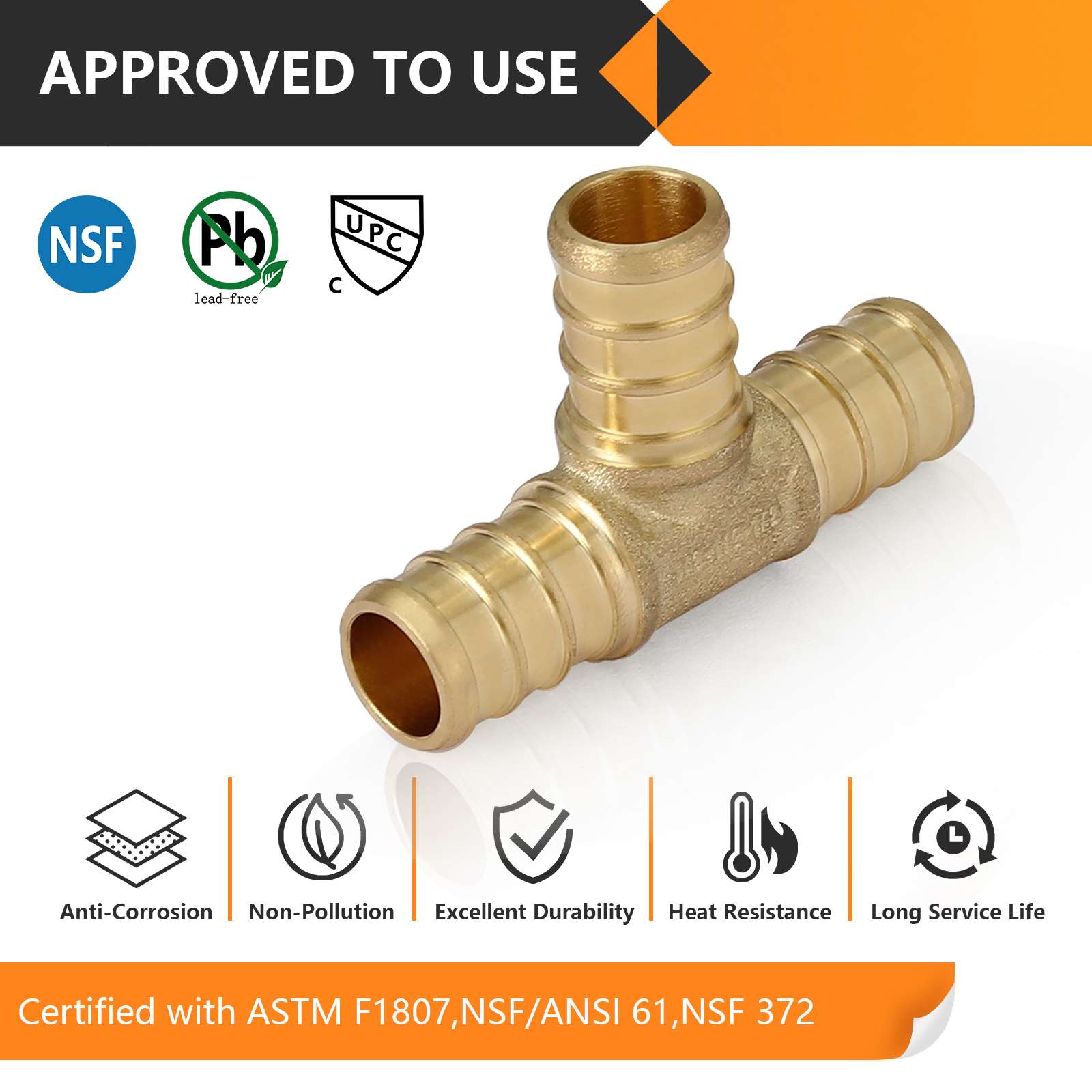 30 pcs pex-b crimp 3/4