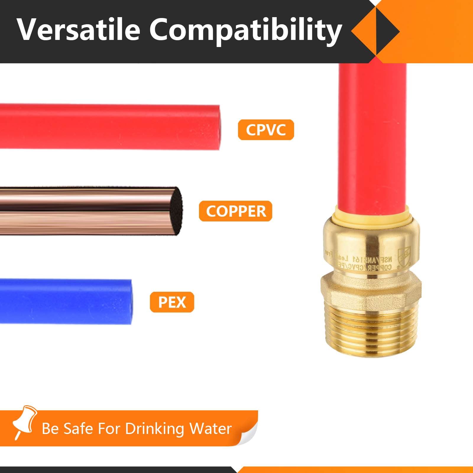 push fit male reducing adapter 4