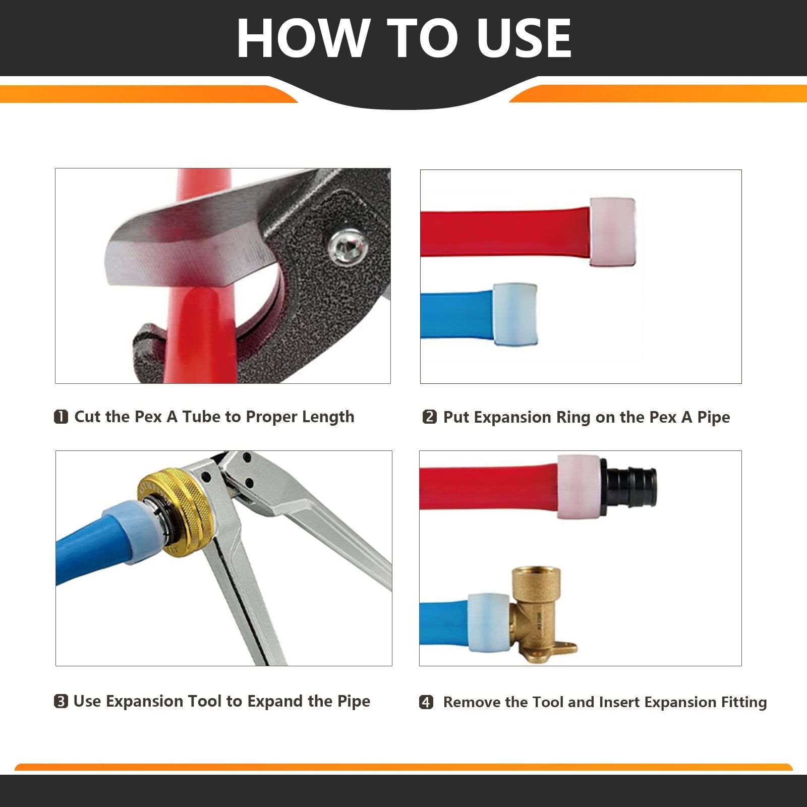 pex a expansion x male threaded f1960 adapter lead free 6