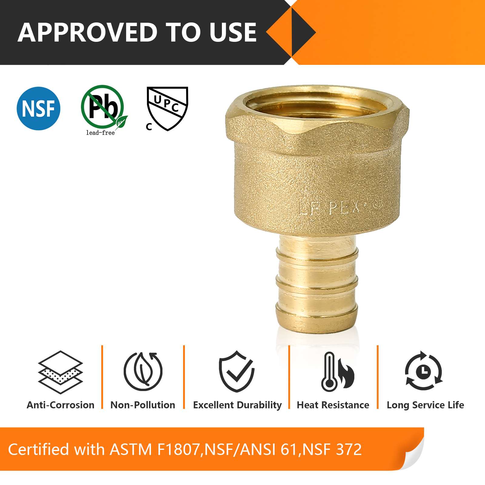 30 pcs pex-b crimp 3/4