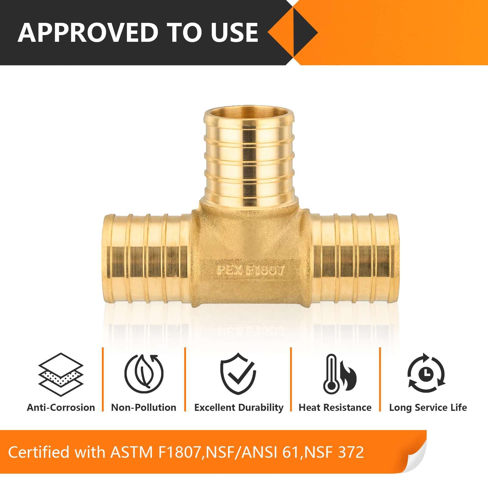 30 pcs pex-b crimp 1