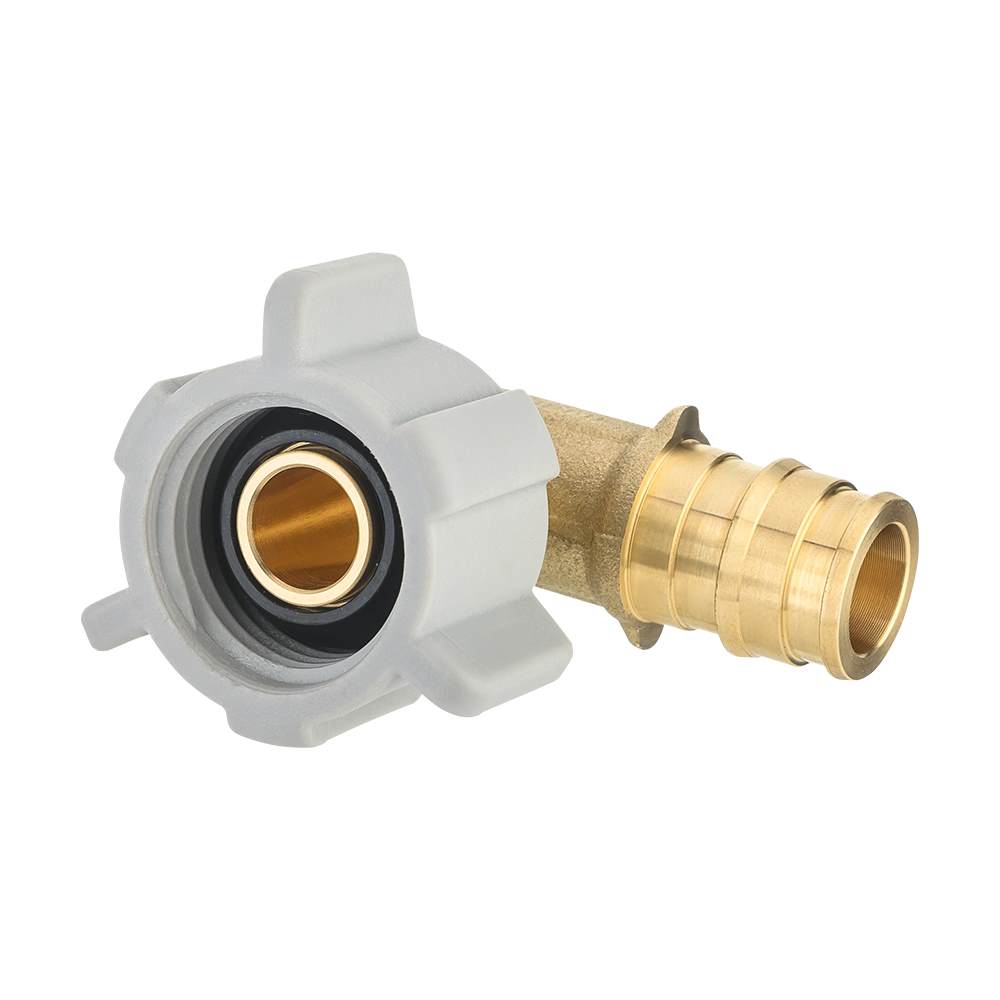 pex a expansion x swivel elbow lead free 6