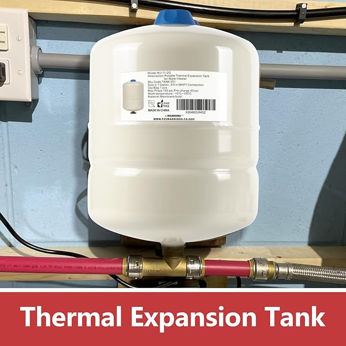 2.0 gal. thermal expansion tank