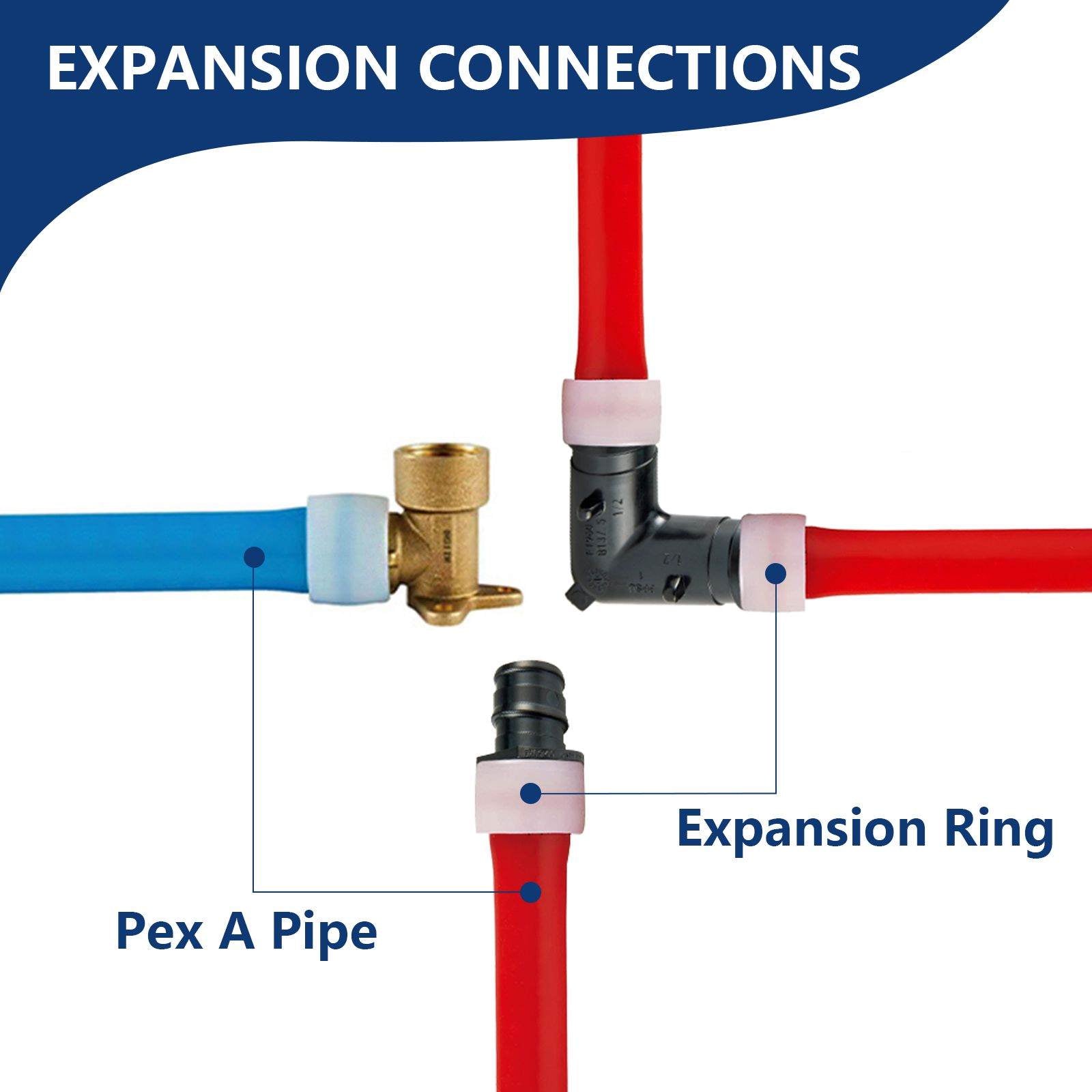 300ft pex a pipe blue cutter pick size to add 5