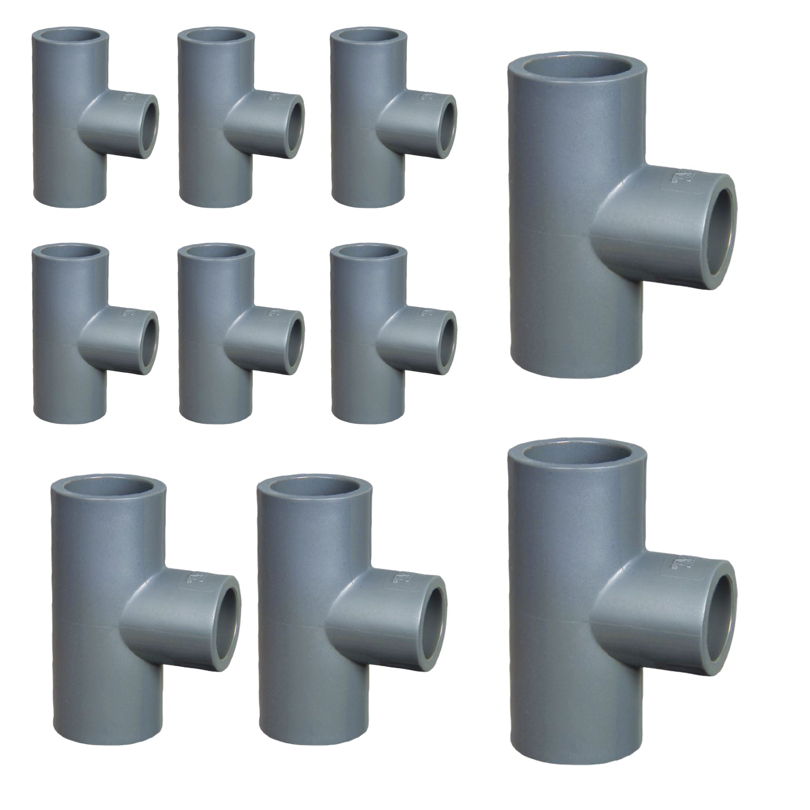 CPVC Schedule 80 Reducing Tee (Socket) - Pick Size to Add