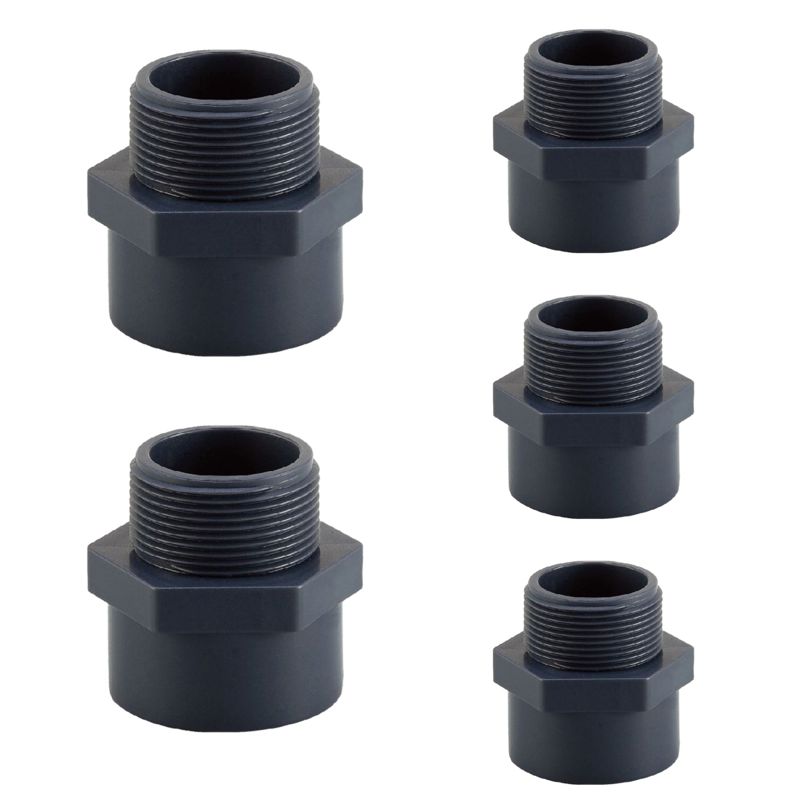 CPVC Schedule 80 Male Adapter (MIPT x Socket) - Pick Size to Add