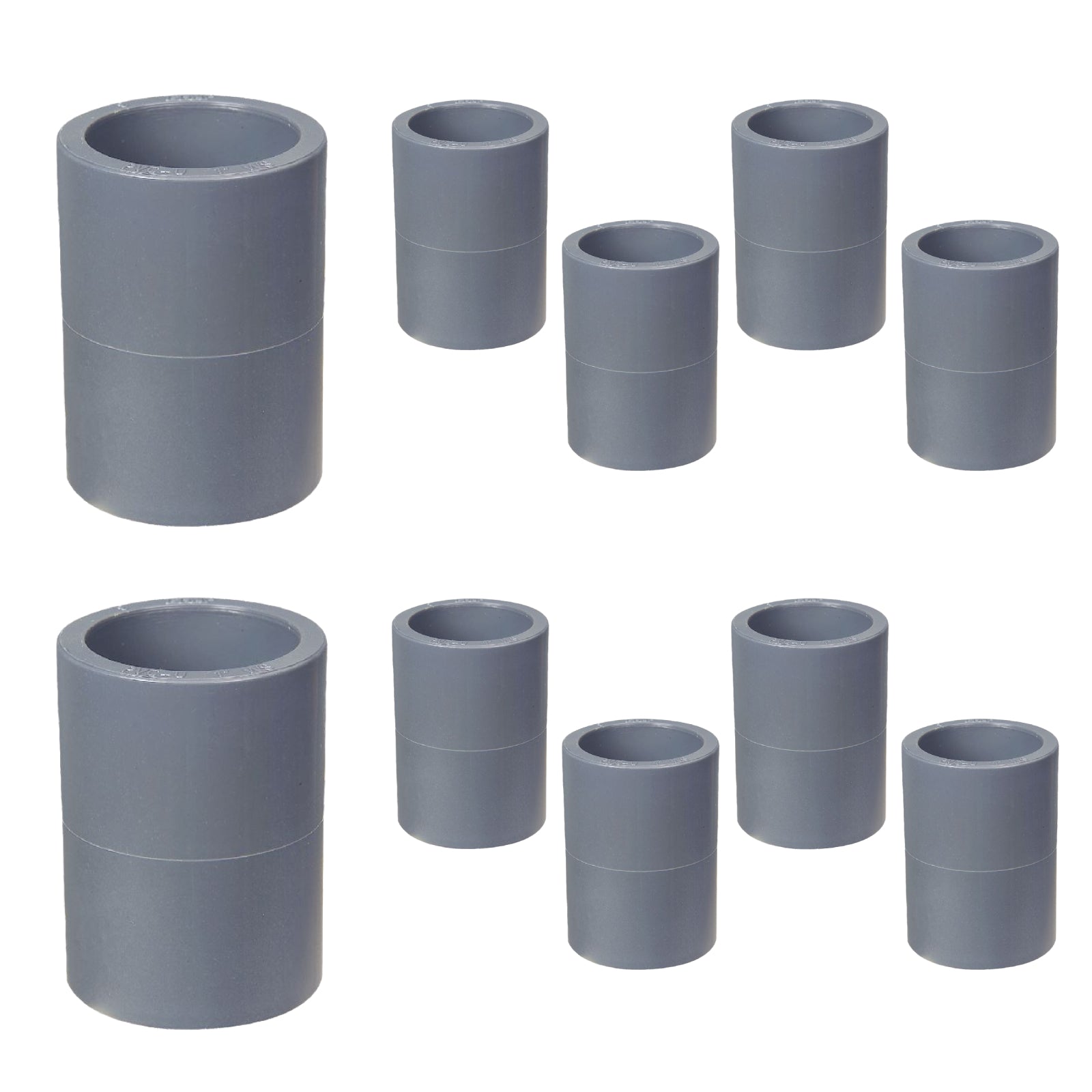 CPVC Schedule 80 Coupling (Socket) - Pick Size to Add