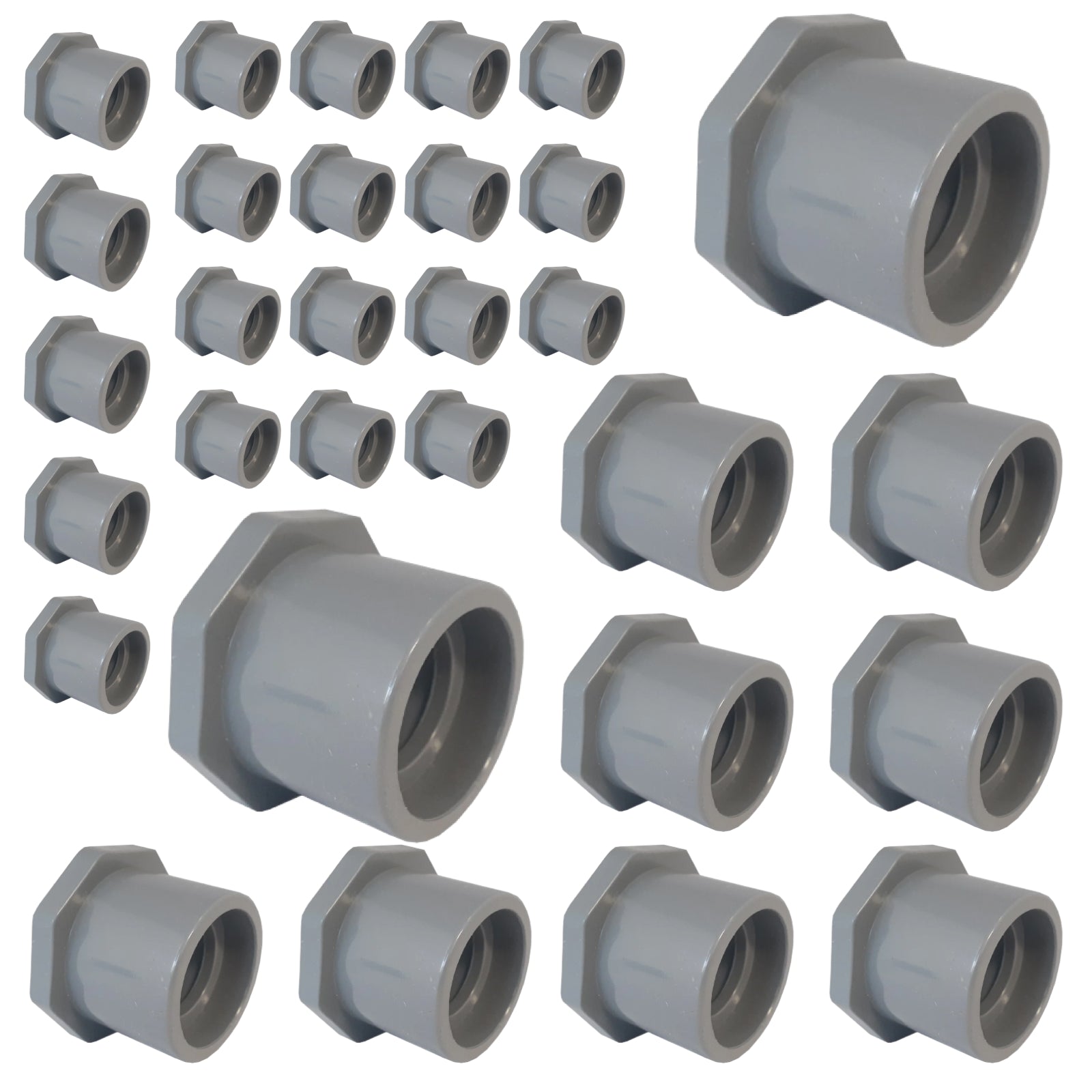 CPVC Schedule 80 Reducer Bushing (Spigot x Socket) - Pick Size to Add