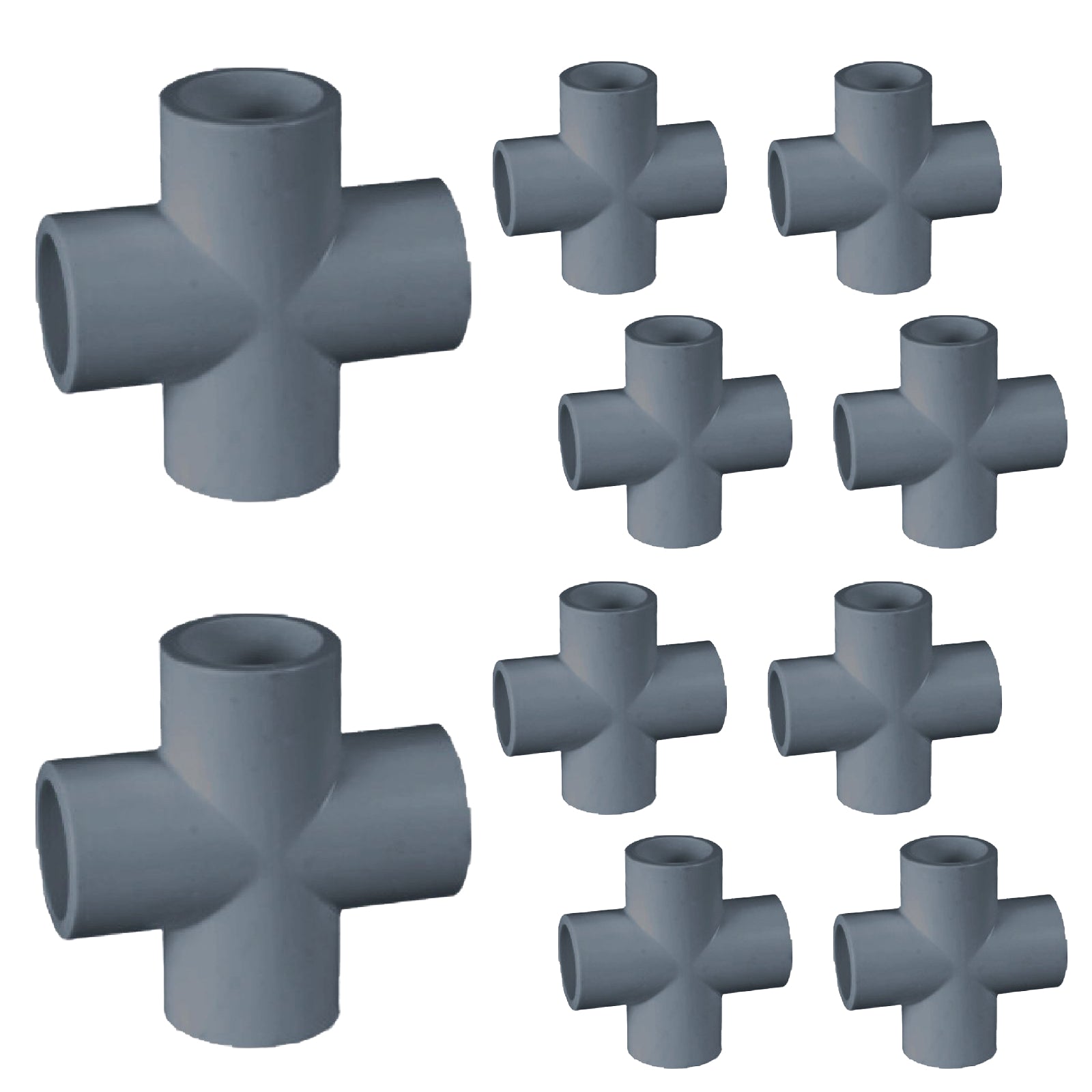 CPVC Schedule 80 Cross (Socket) - Pick Size to Add
