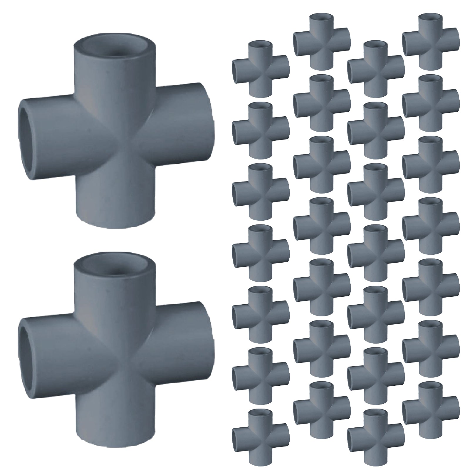 CPVC Schedule 80 Cross (Socket) - Pick Size to Add