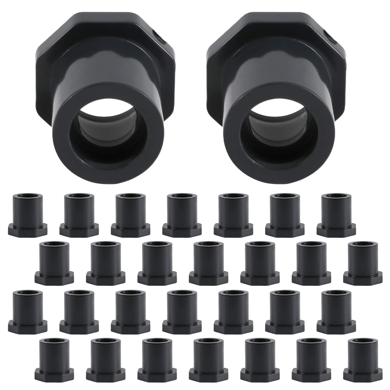 pvc sch 80 bushing spigot x socket pick size to add 8