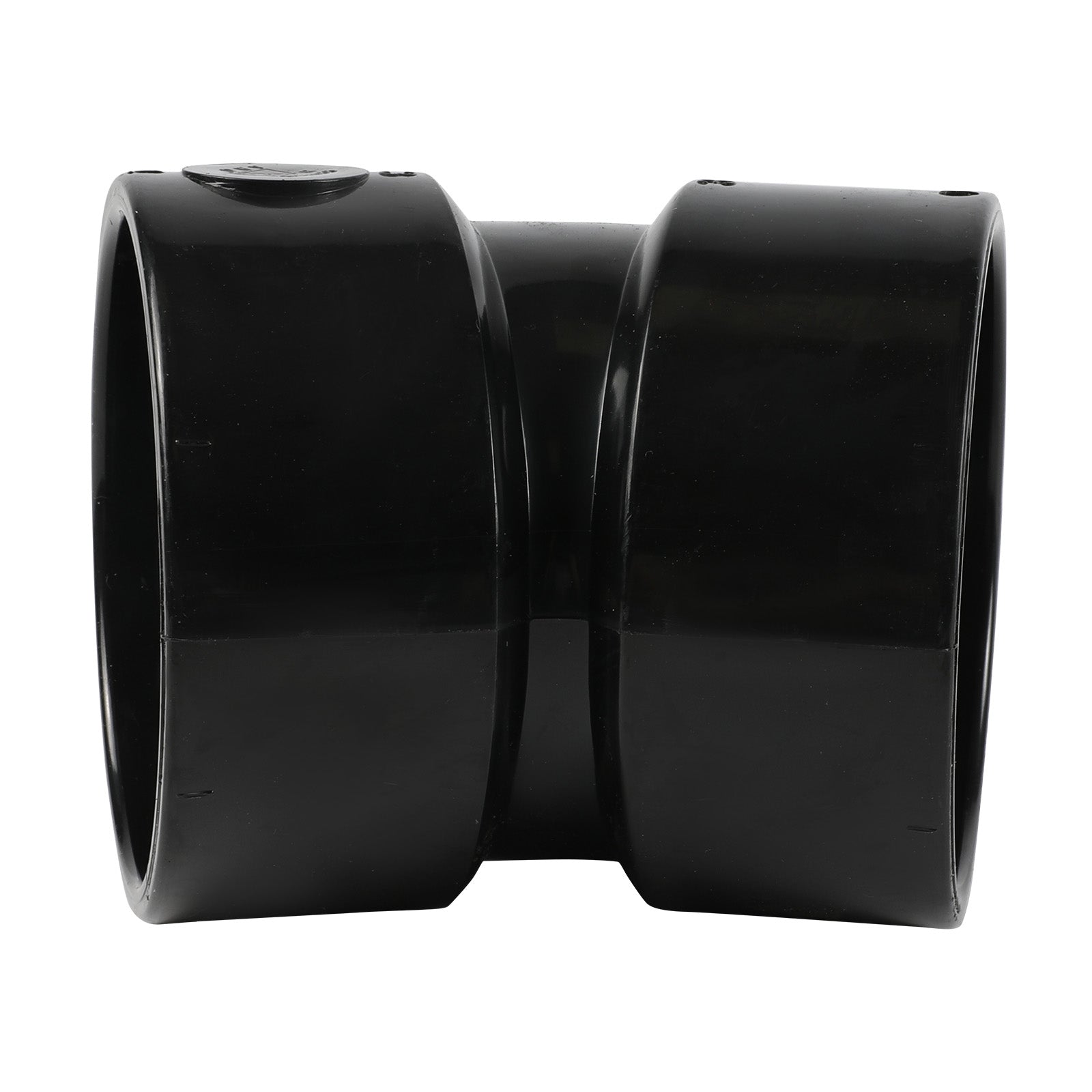 1-1/2 in. abs dwv 22.5° hub x hub elbow fitting (1/16 bend)