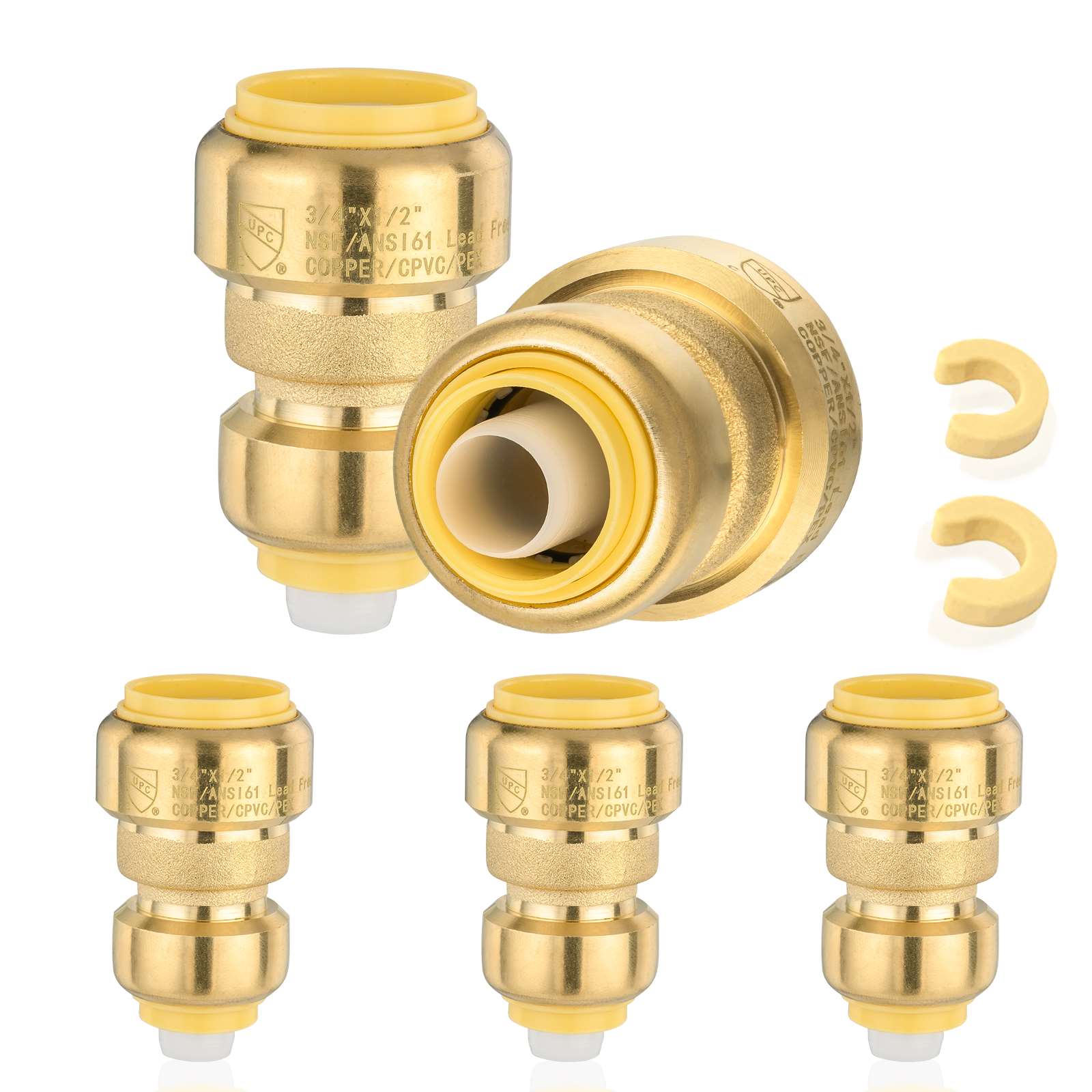 push fit reducing coupling 10