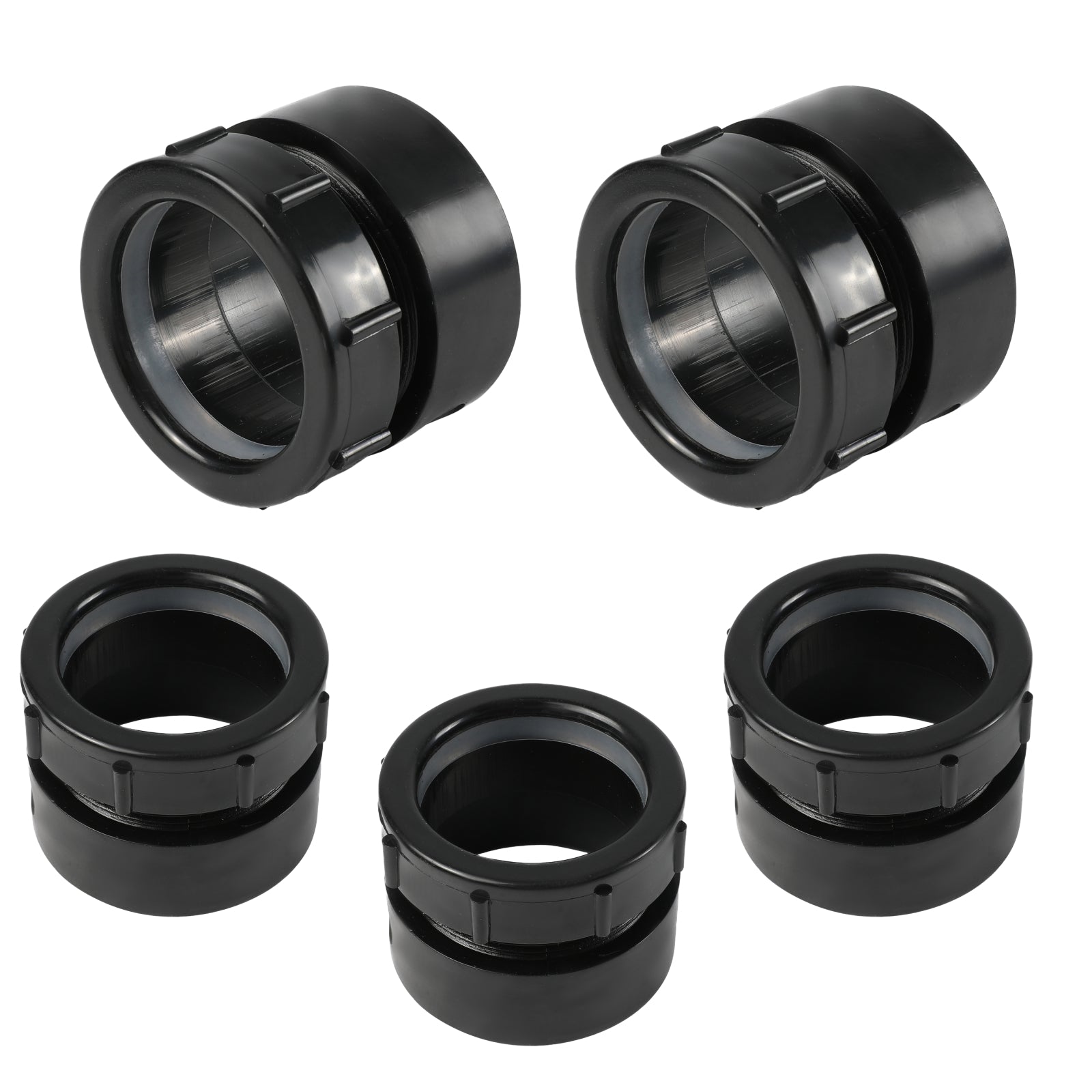 ABS DWV Spigot x Slip-Joint Trap Adapter W/Plastic Nuts - Pick Size to Add
