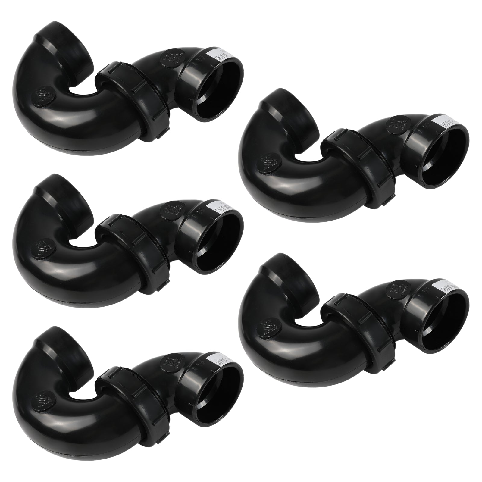 H x SJ ABS P-Trap with Union Joint - Pick Size to Add