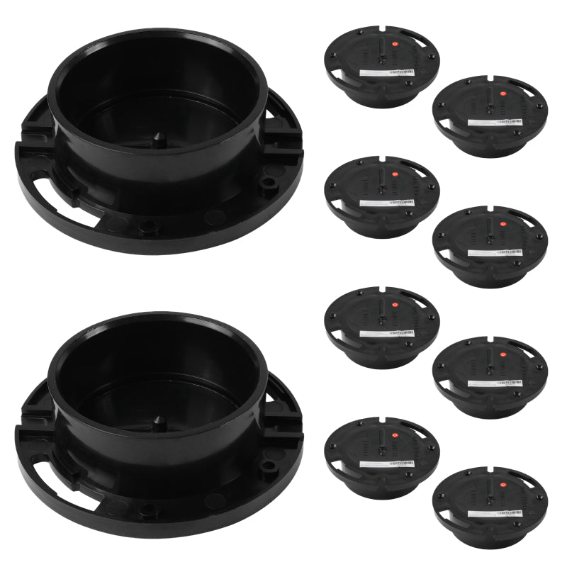 ABS CLOSET FLANGE FPT x SP W/KNOCK-OUT - Pick Size to Add