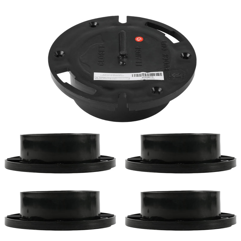 ABS CLOSET FLANGE FPT x SP W/KNOCK-OUT - Pick Size to Add
