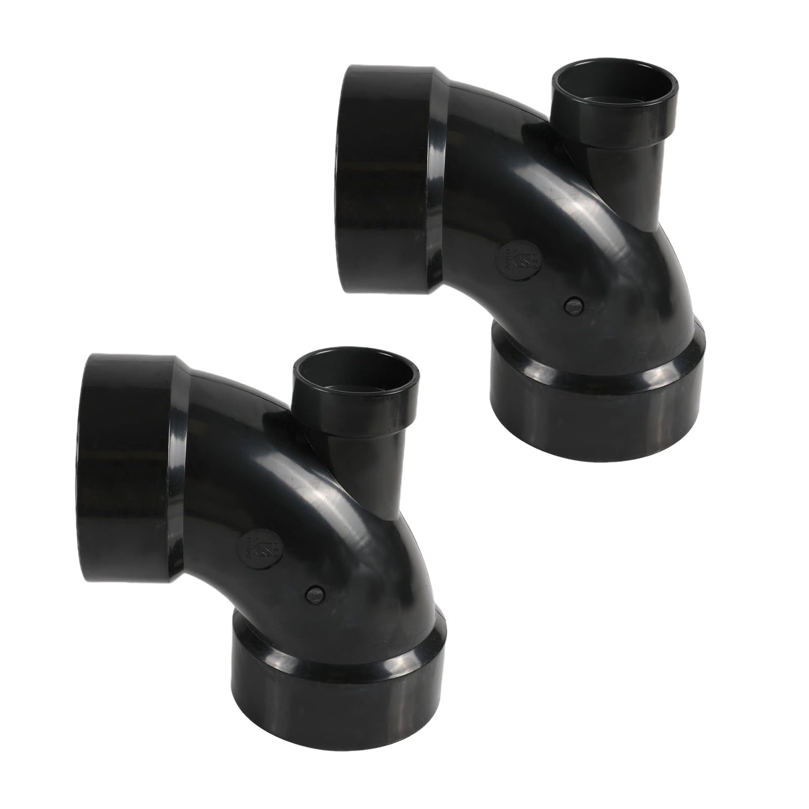 ABS DWV 1/4 Bend Elbows W/Low Heel Inlet - Pick Size to Add