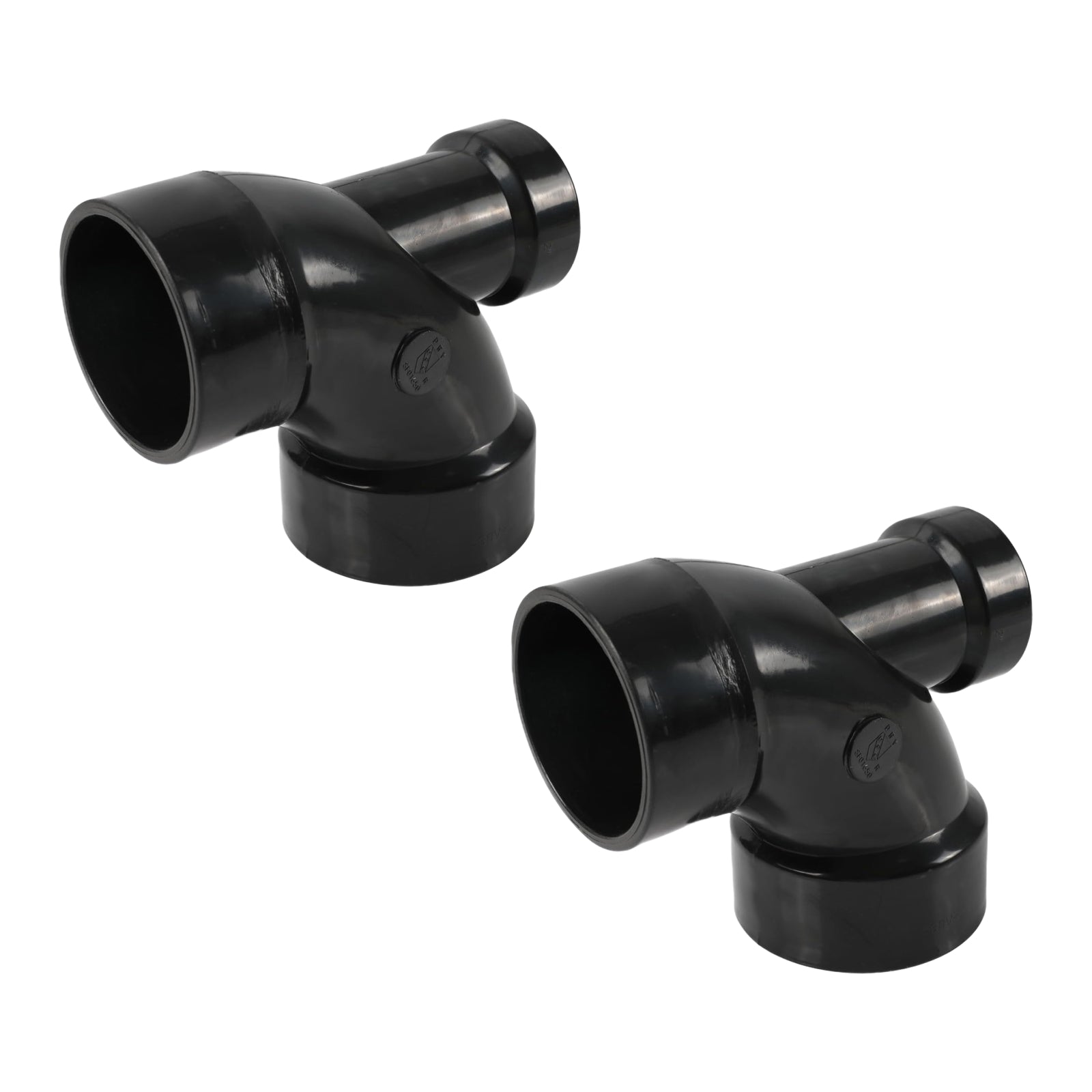 ABS DWV 1/4 Bend Street Elbows W/Low Heel Inlet (SPG x H) - Pick Size to Add