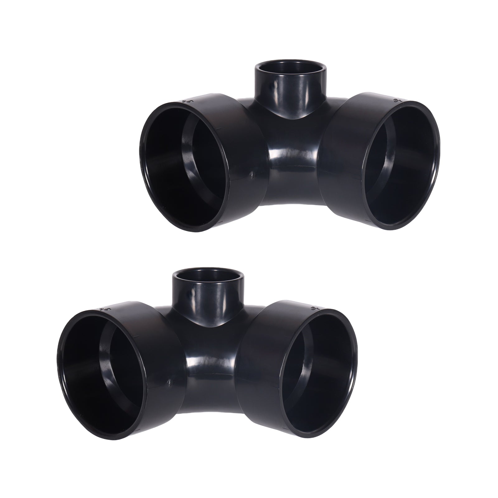 ABS DWV 1/4 Bend Elbows w/Side Inlet - Pick Size to Add