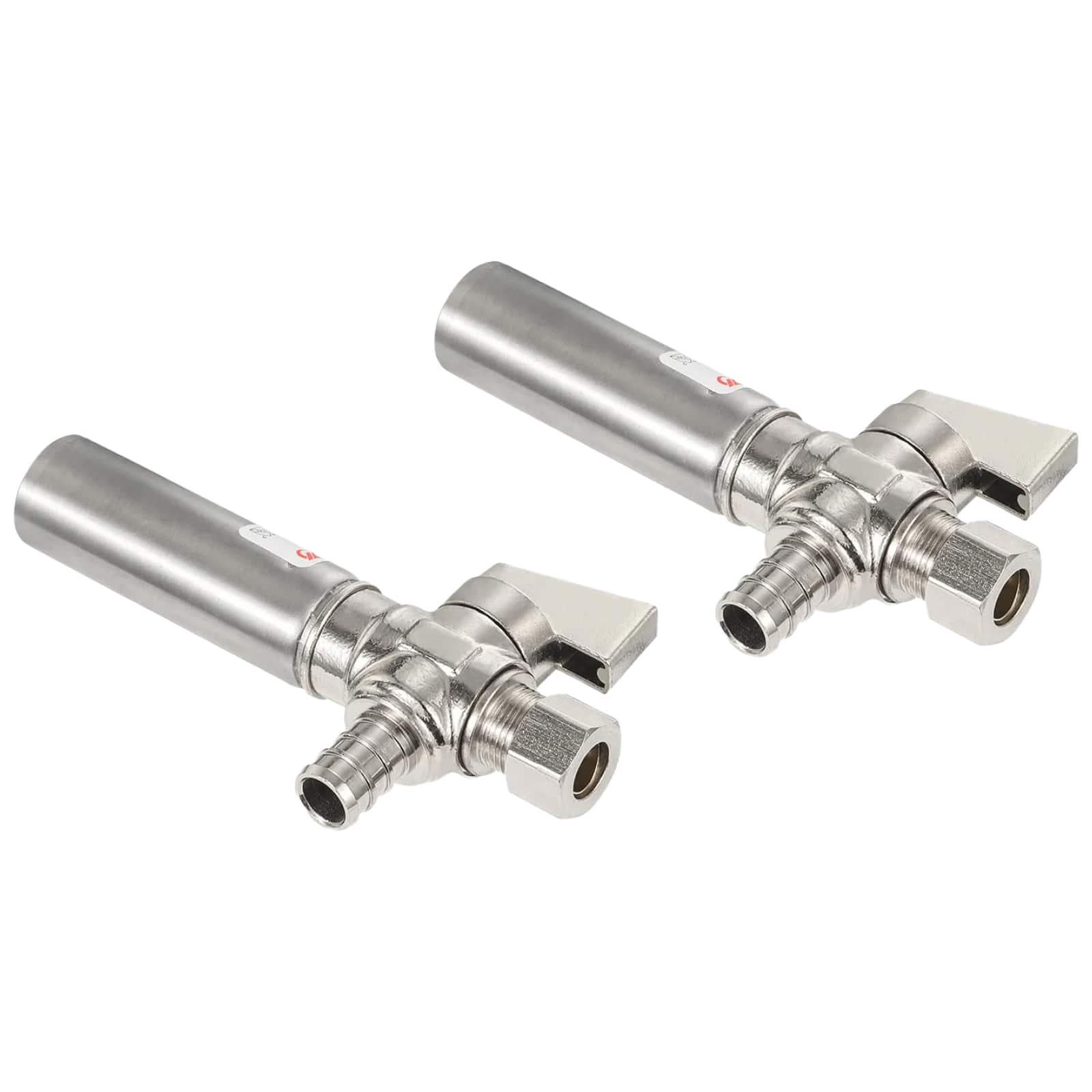 1 4 turn valve with stainless steel water hammer arrestor chrome plated brass 15