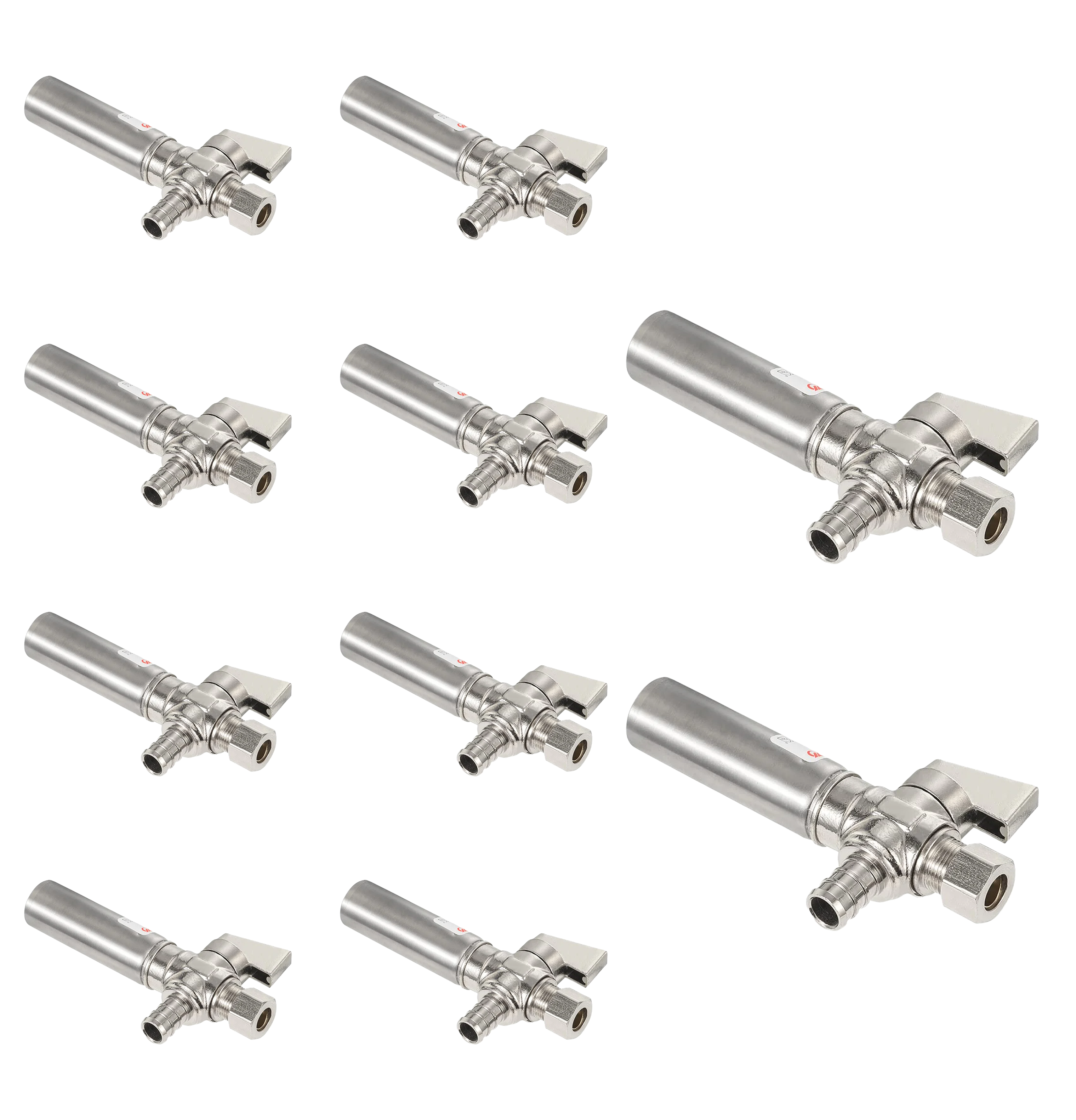 1 4 turn valve with stainless steel water hammer arrestor chrome plated brass 17