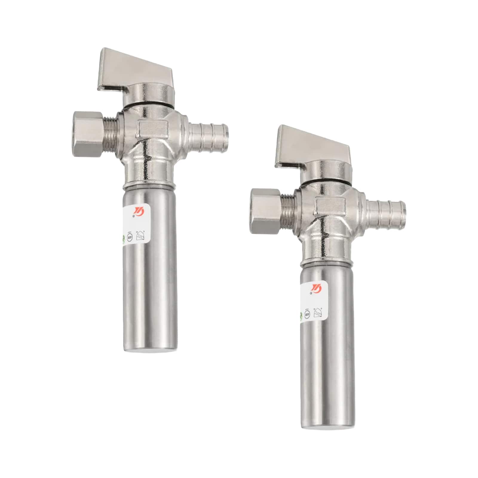 1 4 turn valve with stainless steel water hammer arrestor chrome plated brass 26