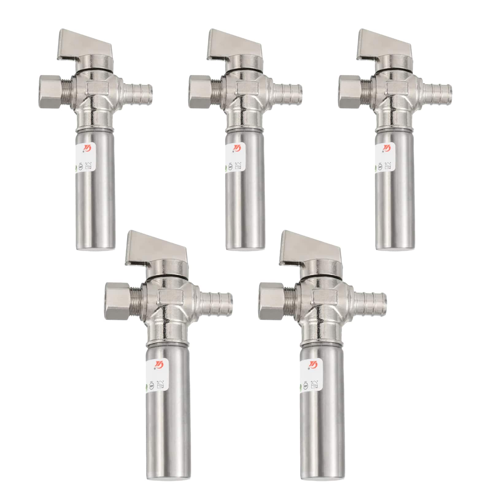 1 4 turn valve with stainless steel water hammer arrestor chrome plated brass 27