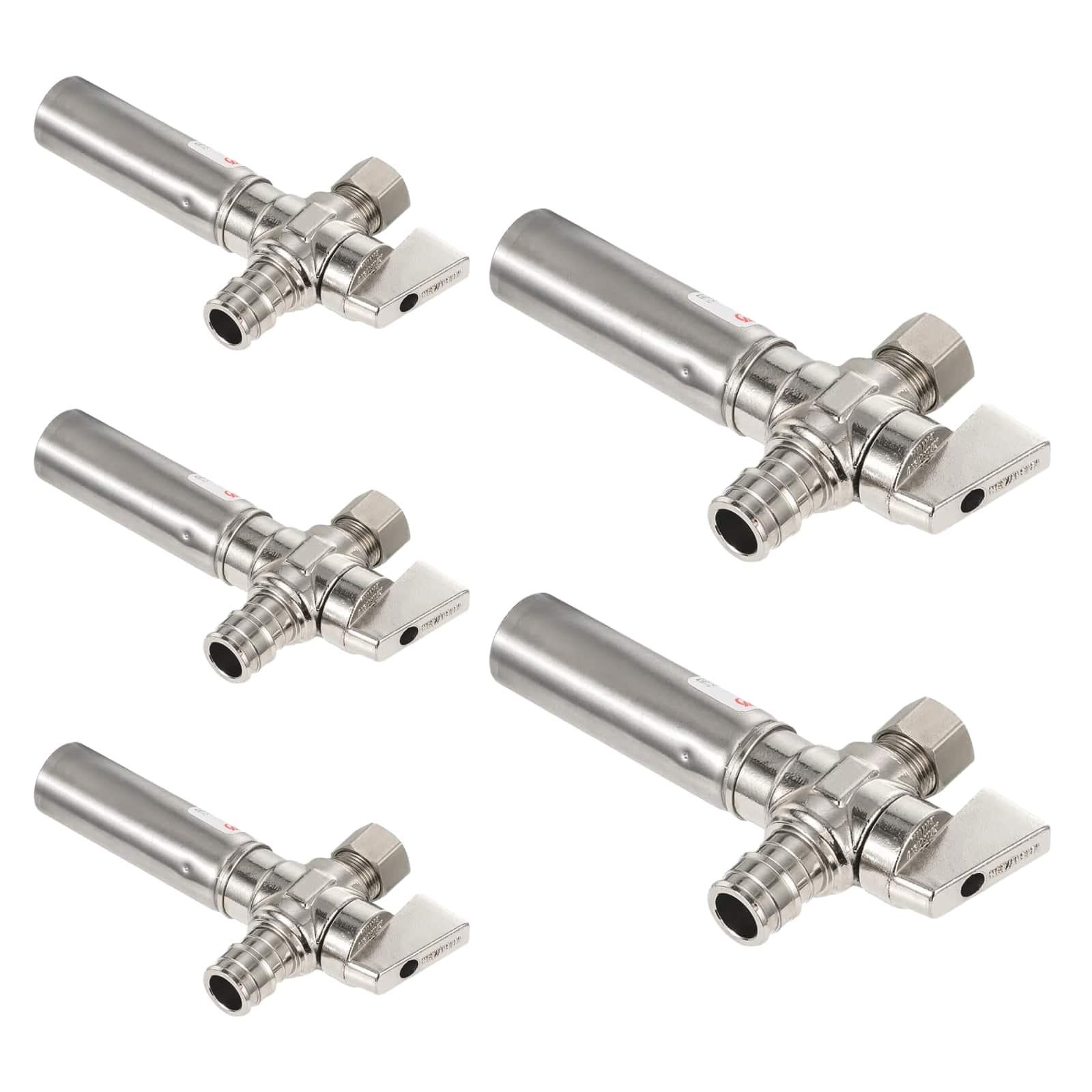 1 4 turn valve with stainless steel water hammer arrestor chrome plated brass 30