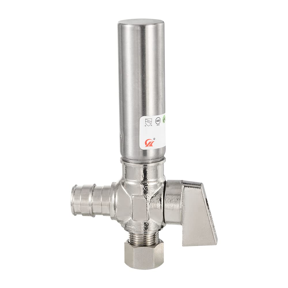 1/4 turn pex-a cold expansion stop angle valve, 1/2