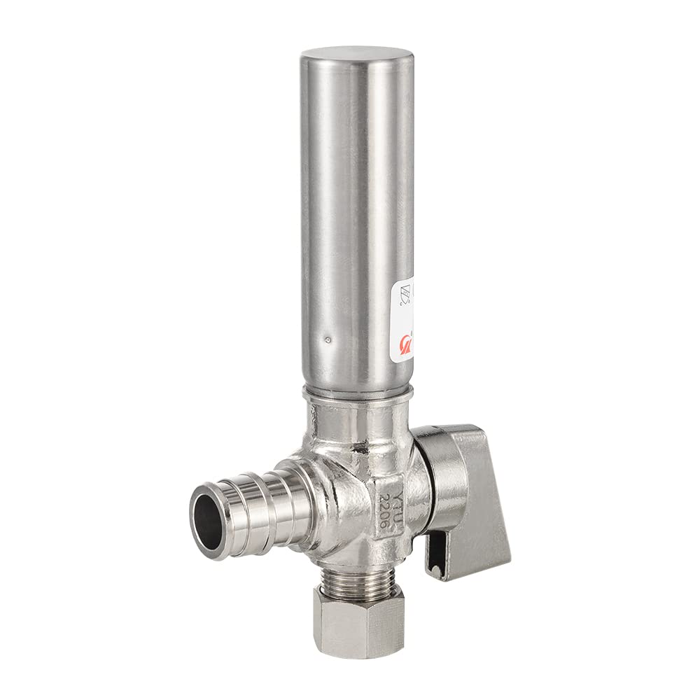 1/4 turn pex-a cold expansion stop angle valve, 1/2