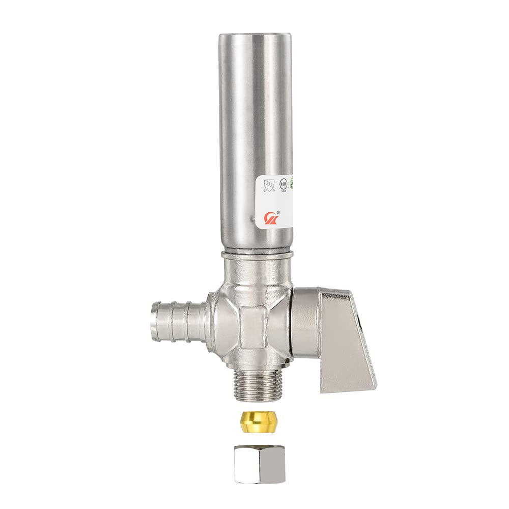 1/4 turn stop angle valve, 1/2