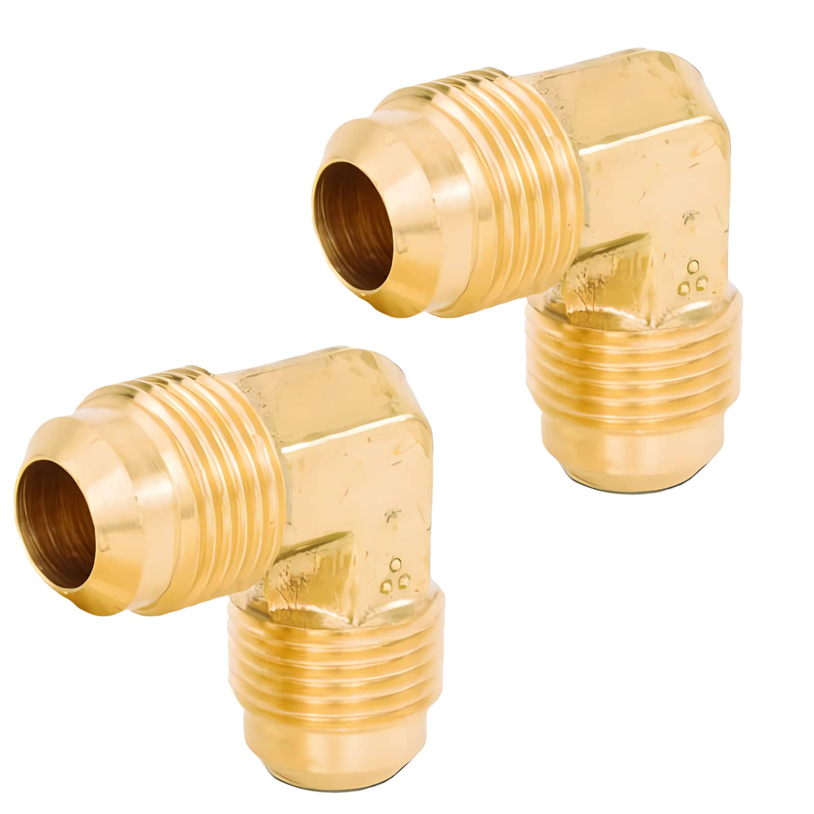 flare brass 90 elbow 4